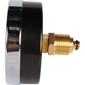 Термоманометр аксиальный Rommer 80мм 4 бар 120°С ½&quot; RIM-0005-800415, 5