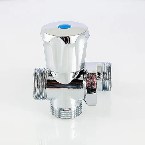 Вентиль регулирующий трехпроходной ¾&quot;н x ¾&quot;н x ¾&quot;в хром Valtec VT.230.N.05