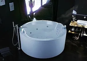 Ванна акриловая отдельностоящая Aquatek Аура D=180 с фронтальной панелью с каркасом (вклеенный) AUR180-0000033 Ванна акриловая отдельностоящая Aquatek Аура D=180 с фронтальной панелью с каркасом (вклеенный) AUR180-0000033, 5