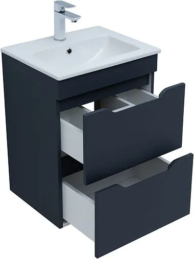 Тумба под умывальник Aquanet Практика 50 маренго 00330456