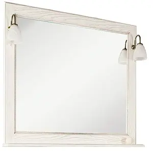 Зеркало Aquaton Жерона 105 белое золото 1A158802GEM40, 1