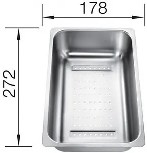 Коландер Blanco нержавеющая сталь 220736 Коландер Blanco нержавеющая сталь 220736, 2