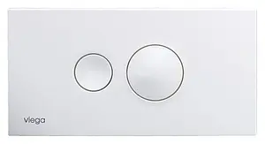 Клавиша смыва для унитаза Viega Visign for Style 10 8315.1 596316 альпийский белый Клавиша смыва для унитаза Viega Visign for Style 10 8315.1 596316 альпийский белый, 1