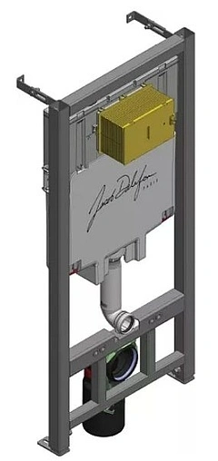 Комплект 5 в 1 Jacob Delafon Patio E21740RU-00 с кнопкой E4316-CP хром глянцевый