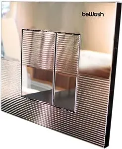 Клавиша смыва для унитаза beWash Fide P03SC 500RZVP0300PK0000001 хром глянцевый Клавиша смыва для унитаза beWash Fide P03SC 500RZVP0300PK0000001 хром глянцевый, 3