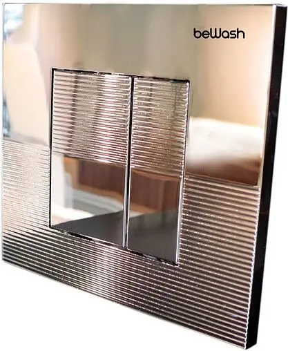 Клавиша смыва для унитаза beWash Fide P03SC 500RZVP0300PK0000001 хром глянцевый
