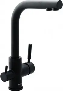 Смеситель для кухни с подключением к фильтру Swedbe Selene Plus чёрный матовый 8149М Смеситель для кухни с подключением к фильтру Swedbe Selene Plus чёрный матовый 8149М, 1
