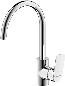 Смеситель для кухни Bravat Rhein хром F7429564CP-ENG Смеситель для кухни Bravat Rhein хром F7429564CP-ENG, 1