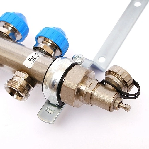 Группа коллекторная с расходомерами 8 отводов 1&quot;н/н x ¾&quot;ек Uni-fitt 455W4308