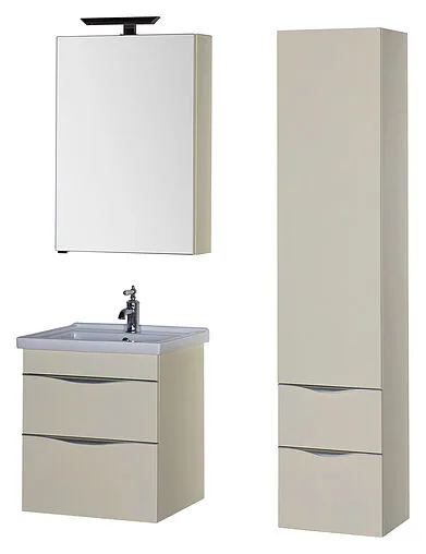 Шкаф-пенал подвесной Aquanet Эвора крем 184010