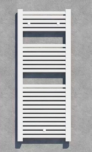 Полотенцесушитель водяной лесенка Lazzarini Roma 1230х750 белый 386360