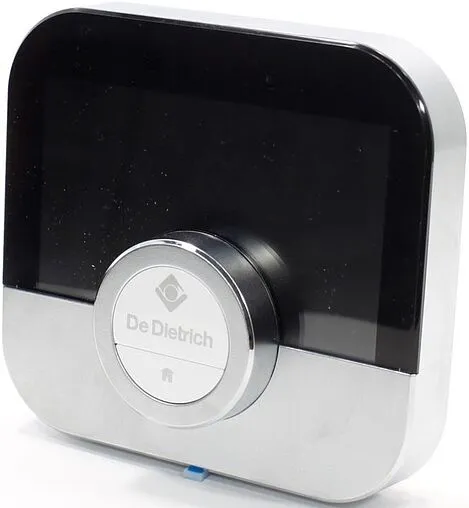 Комнатный терморегулятор De Dietrich SMART AD324 серый/черный 7691375