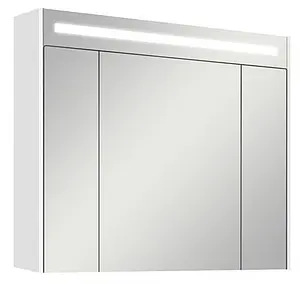 Шкаф-зеркало Aquaton Блент 100 белый 1A166502BL010, 1