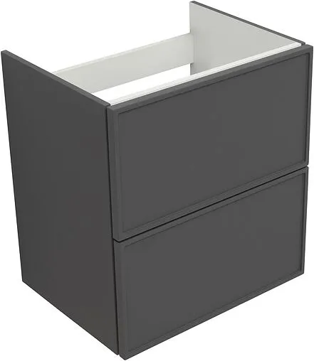 Тумба-умывальник Aquanet Арт 60 ясень графит 00329063+00306390