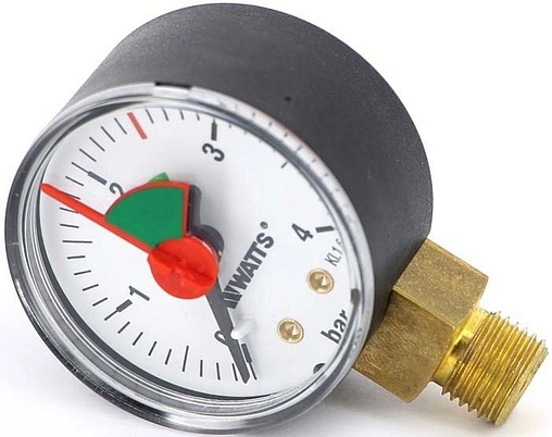 Манометр радиальный Watts MRP 50мм 4 бар ¼&quot; 10007375