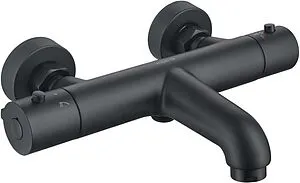 Термостат для ванны Aquatek Вега чёрный матовый AQ1043MB Термостат для ванны Aquatek Вега чёрный матовый AQ1043MB, 1