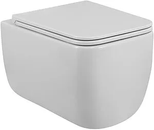 Унитаз подвесной безободковый BelBagno Luce Tornado белый BB076CH-TOR/SC, 1