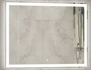 Зеркало с подсветкой Continent Mercury Led 80x90 с подогревом ЗЛП231 Зеркало с подсветкой Continent Mercury Led 80x90 с подогревом ЗЛП231, 1