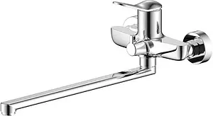 Смеситель для ванны с длинным изливом SMARTsant Сфера хром SM293502AA Смеситель для ванны с длинным изливом SMARTsant Сфера хром SM293502AA, 1