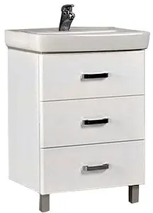 Тумба-умывальник напольная Aquaton Америна 60 M белый 1A1689K1AM010, 1