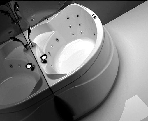 Ванна акриловая Aquanet Jamaica 160x110 R 00203987