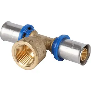 Тройник пресс переходной 16мм x ½"в x 16мм APE ARL2103101 Тройник пресс переходной 16мм x ½"в x 16мм APE ARL2103101, 1