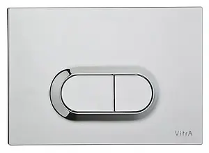 Клавиша смыва для унитаза VitrA Loop O 740-0940 сатин Клавиша смыва для унитаза VitrA Loop O 740-0940 сатин, 1