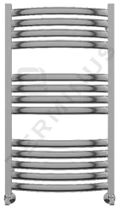 Полотенцесушитель водяной лесенка Terminus Палермо П13 500х926 полированная сталь 4620768886508, 1