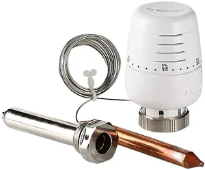 Головка термостатическая с выносным погружным датчиком М30x1.5 Valtec белый VT.5011.0.0 Головка термостатическая с выносным погружным датчиком М30x1.5 Valtec белый VT.5011.0.0, 4