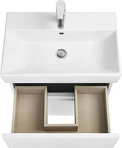Тумба-умывальник подвесная Roca Oleta 60 белый матовый A857639501+3274C400Y Тумба-умывальник подвесная Roca Oleta 60 белый матовый A857639501+3274C400Y, 5