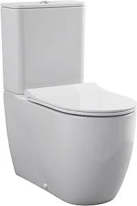 Унитаз-компакт безободковый Allen Brau Priority белый 4.31003.20+4.XX000.20, 1