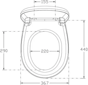 Крышка-сиденье для унитаза с микролифтом ISVEA D30 белый 40D30200I, 2