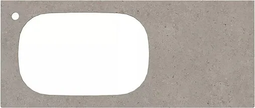 Столешница Kerama Marazzi Magica 120 серый матовый MA.2.1.SG519920R\120