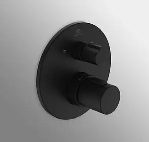 Термостат для 2 потребителей Ideal Standard Ceratherm T100 чёрный матовый A5814XG Термостат для 2 потребителей Ideal Standard Ceratherm T100 чёрный матовый A5814XG, 4