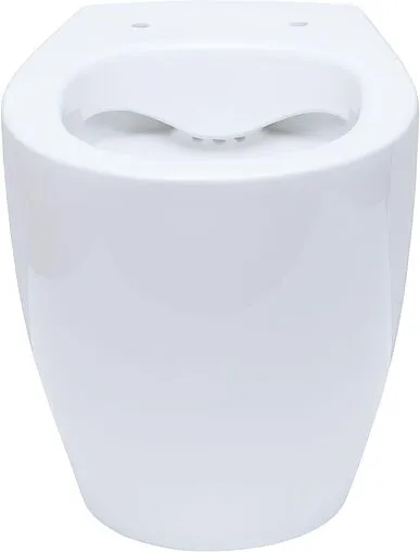 Унитаз приставной безободковый Allen Brau Fantasy белый 4.11007.20