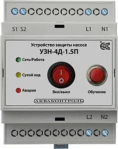 Устройство защиты насоса Extra Акваконтроль УЗН-4Д-1.5П 6136002430, 1