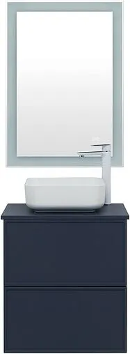 Тумба-умывальник Aquanet Арт 60 маренго 00313264+00306390