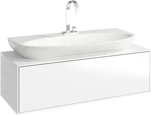 Тумба-умывальник подвесная Aqwella Genesis 100 белый GEN0110W+Esc.09.04.D Тумба-умывальник подвесная Aqwella Genesis 100 белый GEN0110W+Esc.09.04.D, 1