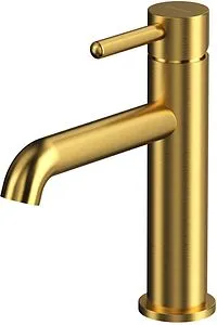 Смеситель для раковины WHITECROSS Y brushed gold золото брашированное Y1211GLB, 1