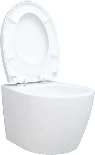 Унитаз подвесной безободковый Aquanet Zvezda Rimless белый ZV-1 Унитаз подвесной безободковый Aquanet Zvezda Rimless белый ZV-1