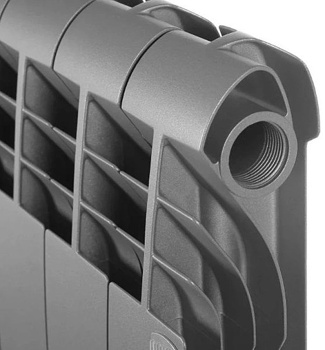 Радиатор биметаллический 12 секций Royal Thermo BiLiner 350 Silver Satin RTBSS35012