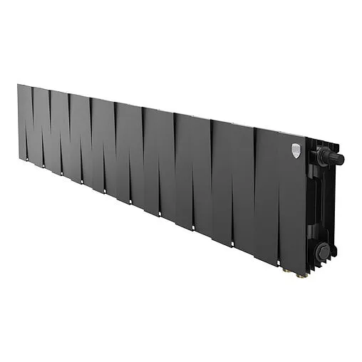 Радиатор биметаллический 20 секций нижнее правое подключение Royal Thermo PianoForte 200 VR80 Noir Sable RTPBVR803020020 Радиатор биметаллический 20 секций нижнее правое подключение Royal Thermo PianoForte 200 VR80 Noir Sable RTPBVR803020020