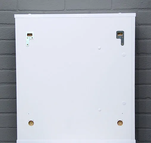 Шкаф-зеркало Айсберг Промо 55 белый DP2607HZ