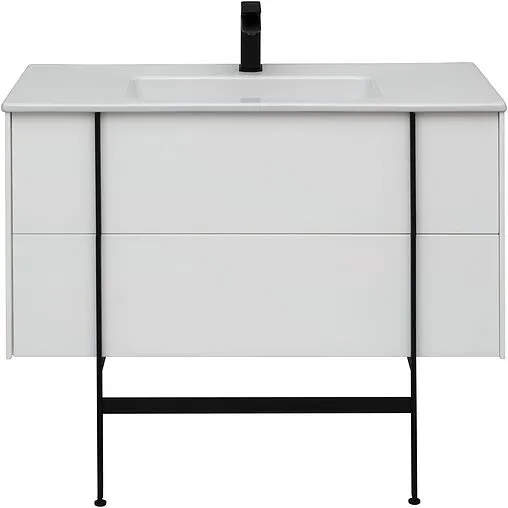 Тумба под умывальник подвесная Allen Brau Reality 100 белый 1.32007.WM