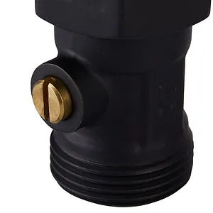 Набор нижнего подключения прямой раздельный ¾"ек x ¾"ек Royal Thermo черный RANPP13434BL Набор нижнего подключения прямой раздельный ¾"ек x ¾"ек Royal Thermo черный RANPP13434BL, 5