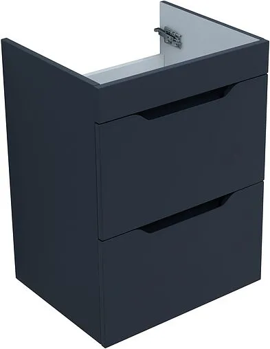 Тумба-умывальник Aquanet Практика 50 маренго 00330456+44050