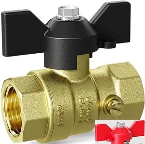 Кран для манометра трехходовой ½&quot;в x М20x1.5мм LD Pride LD 44.340.15.20 R, 1