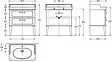 Тумба-умывальник напольная Kerama Marazzi Pompei 80 белый PO.N.80.2\WHT+PO.wb.80