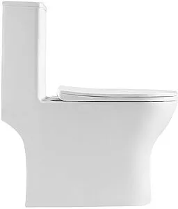 Унитаз-компакт безободковый BelBagno Lounge белый BB8618CPR-MN/SC Унитаз-компакт безободковый BelBagno Lounge белый BB8618CPR-MN/SC, 5