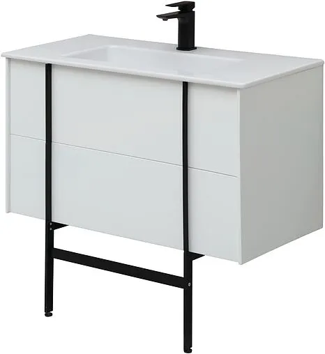 Тумба под умывальник подвесной Allen Brau Reality 90 белый 1.32006.WM